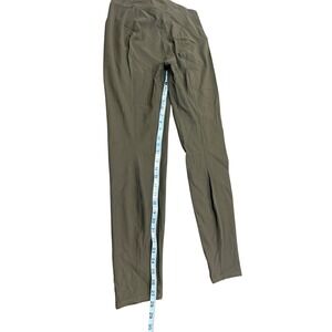 Lululemon Align High Rise Pants Olive Green Size 8 Yoga Athletic Workout